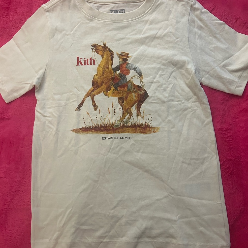 Kith Kids White Graphic T-Shirt